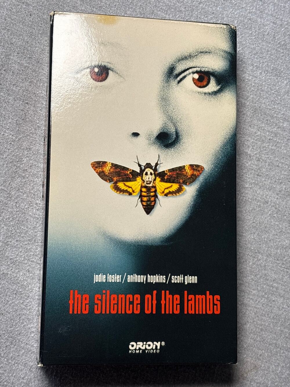 "The Silence of the Lambs" VHS - 1990 Orion home video horror